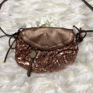 Juicy Couture Sequin Traveler Crossbody Bag